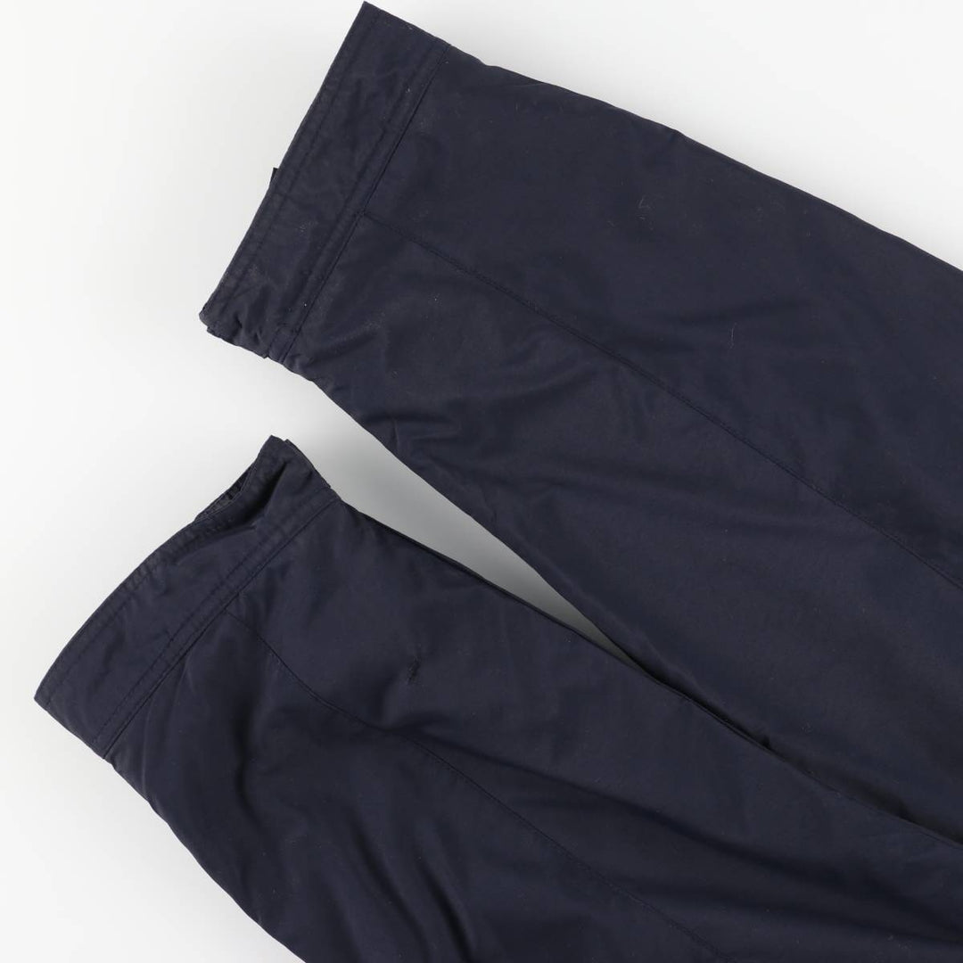 Eddie Bauer Padded Mountain Parka, Shell Jacket, Puffer Jacket, Men's XL Nylon navy blue type Vintage Second Hand
