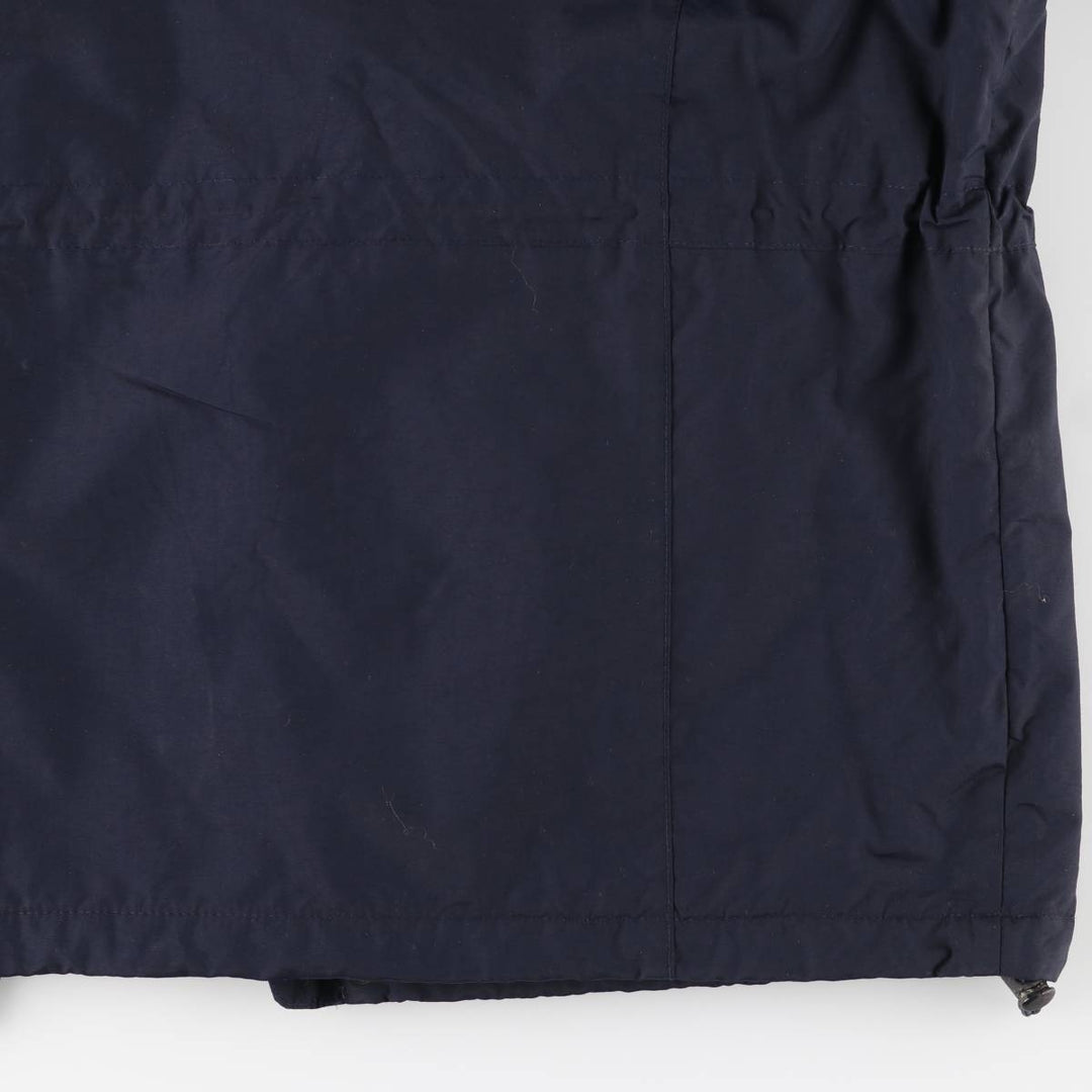 Eddie Bauer Padded Mountain Parka, Shell Jacket, Puffer Jacket, Men's XL Nylon navy blue type Vintage Second Hand