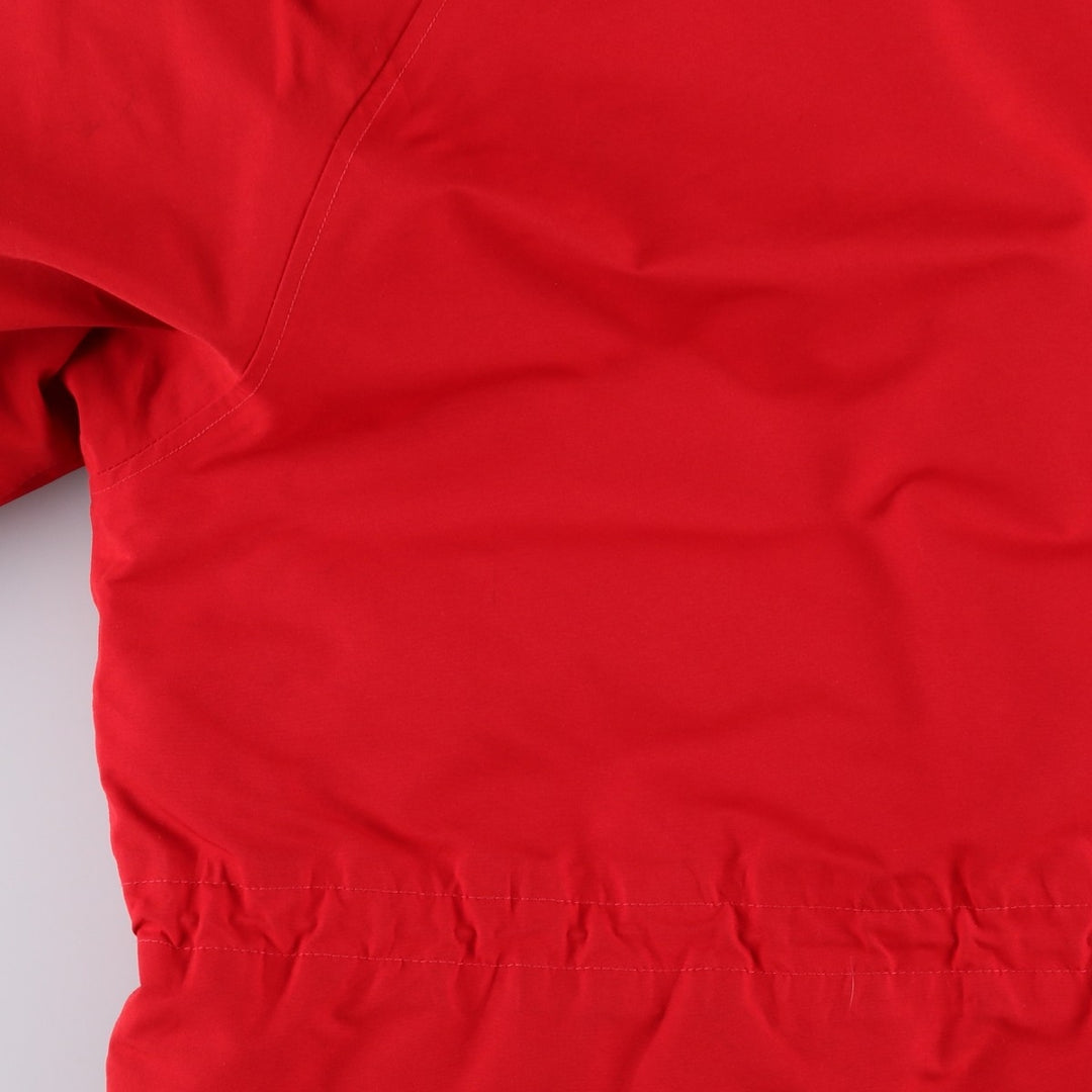 80s-90'S Eddie Bauer Black Tag GORE-TEX Goose Down Parka, Made in USA, Men's Size Medium polyester red type Vintage Second Hand