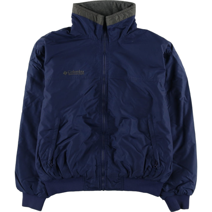 90s~00'S Columbia Windbreaker Men's M size unclear navy blue type Vintage Second Hand
