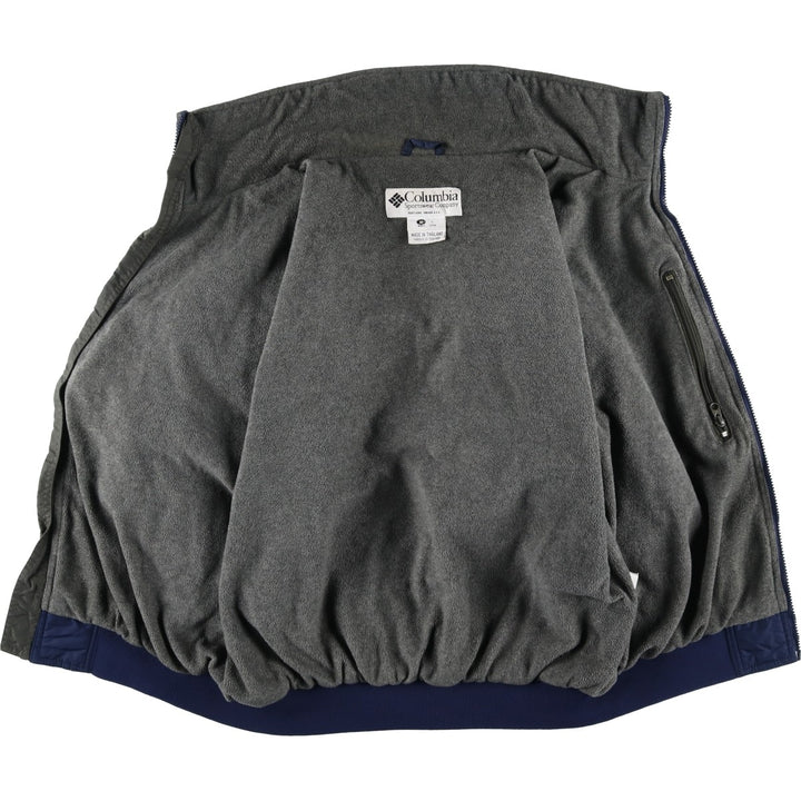 90s~00'S Columbia Windbreaker Men's M size unclear navy blue type Vintage Second Hand