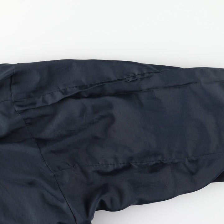 Suede leather blouson, men's size XL genuine leather black type Vintage Second Hand