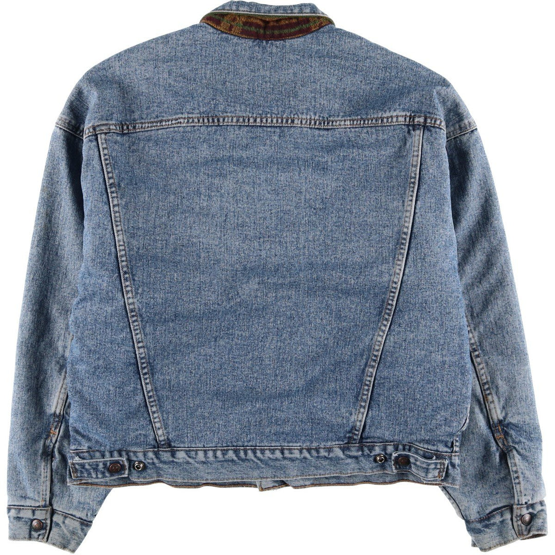 90'S Levi's 70617-4891 denim jacket, made in the USA, men's size M, vintage cotton Blue type light blue Vintage Second Hand