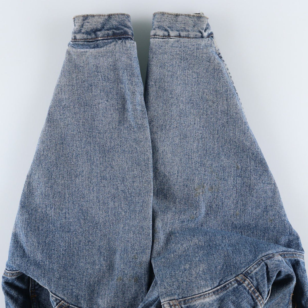 90'S Levi's 70617-4891 denim jacket, made in the USA, men's size M, vintage cotton Blue type light blue Vintage Second Hand