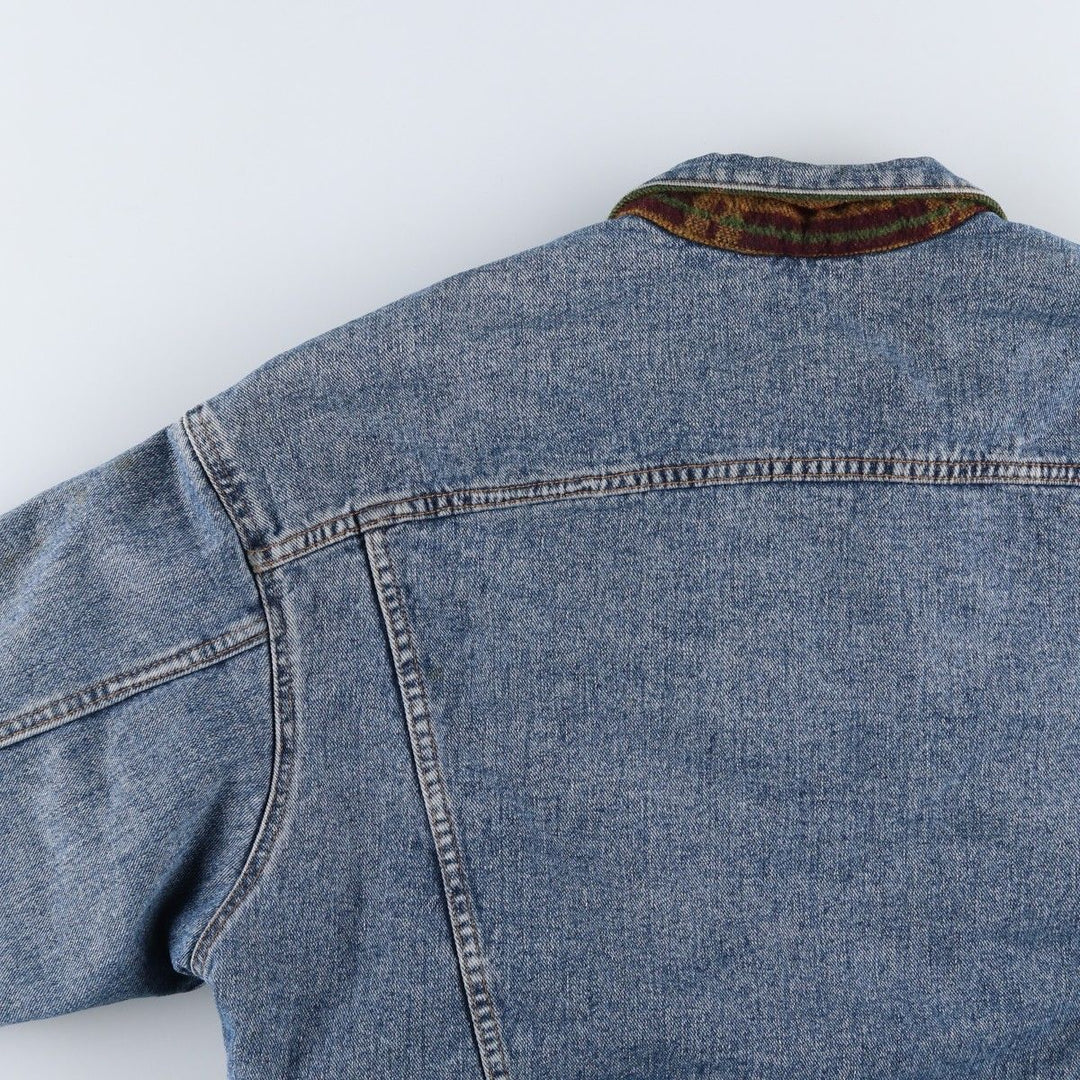 90'S Levi's 70617-4891 denim jacket, made in the USA, men's size M, vintage cotton Blue type light blue Vintage Second Hand