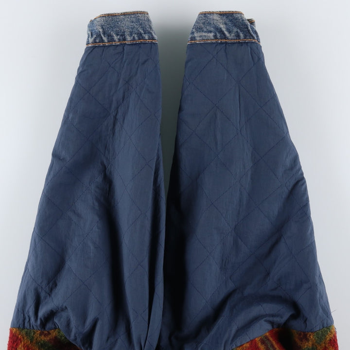 90'S Levi's 70617-4891 denim jacket, made in the USA, men's size M, vintage cotton Blue type light blue Vintage Second Hand