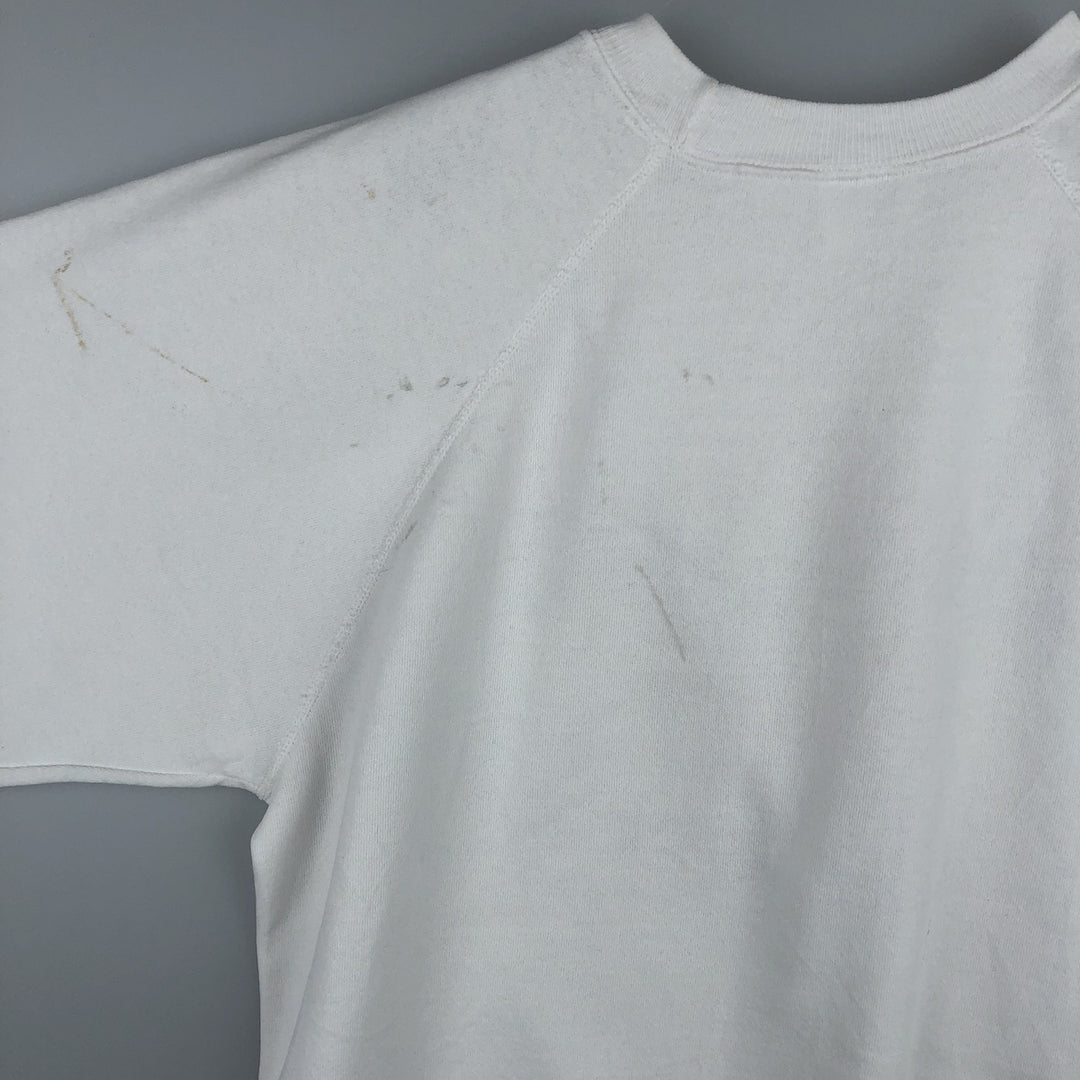 Vintage 1980'S Hanes Hard Rock Cafe Advertising Sweatshirt, Made in USA, Men's XL cotton white type Vintage Second Hand
