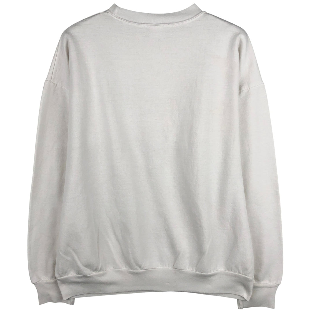 Vintage 1990'S Hard Rock Cafe Advertising Sweatshirt, Made in Canada, Men's Size L polyester white type Vintage Second Hand