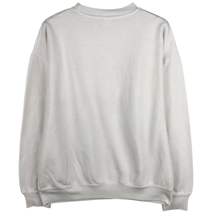 Vintage 1990'S Hard Rock Cafe Advertising Sweatshirt, Made in Canada, Men's Size L polyester white type Vintage Second Hand