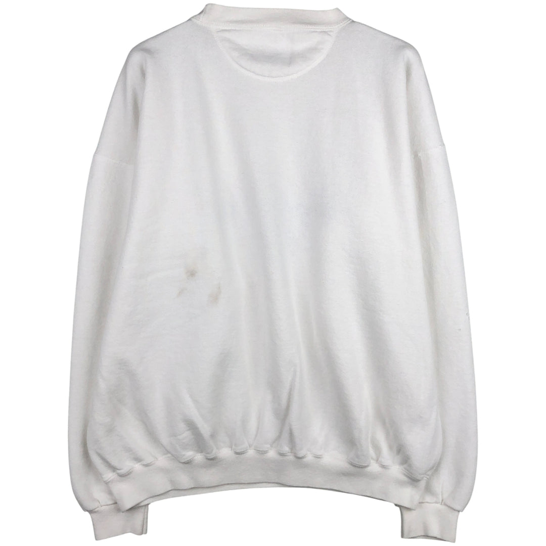 90'S Hard Rock Cafe Advertising Sweatshirt, Made in USA, Men's XL, Vintage cotton white type Vintage Second Hand