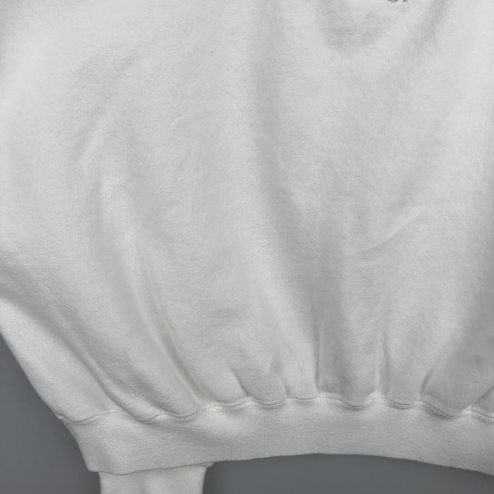 90'S Hard Rock Cafe Advertising Sweatshirt, Made in USA, Men's XL, Vintage cotton white type Vintage Second Hand
