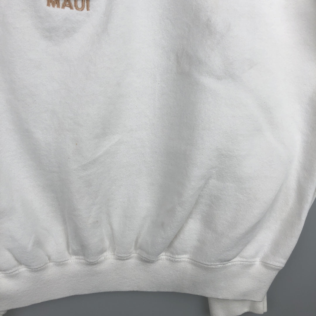 90'S Hard Rock Cafe Advertising Sweatshirt, Made in USA, Men's XL, Vintage cotton white type Vintage Second Hand
