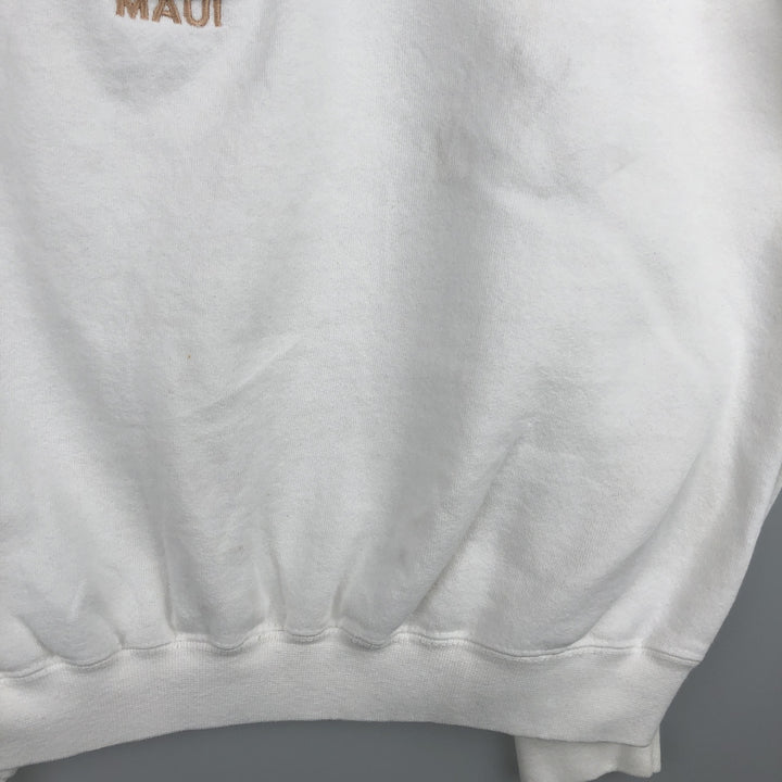 90'S Hard Rock Cafe Advertising Sweatshirt, Made in USA, Men's XL, Vintage cotton white type Vintage Second Hand
