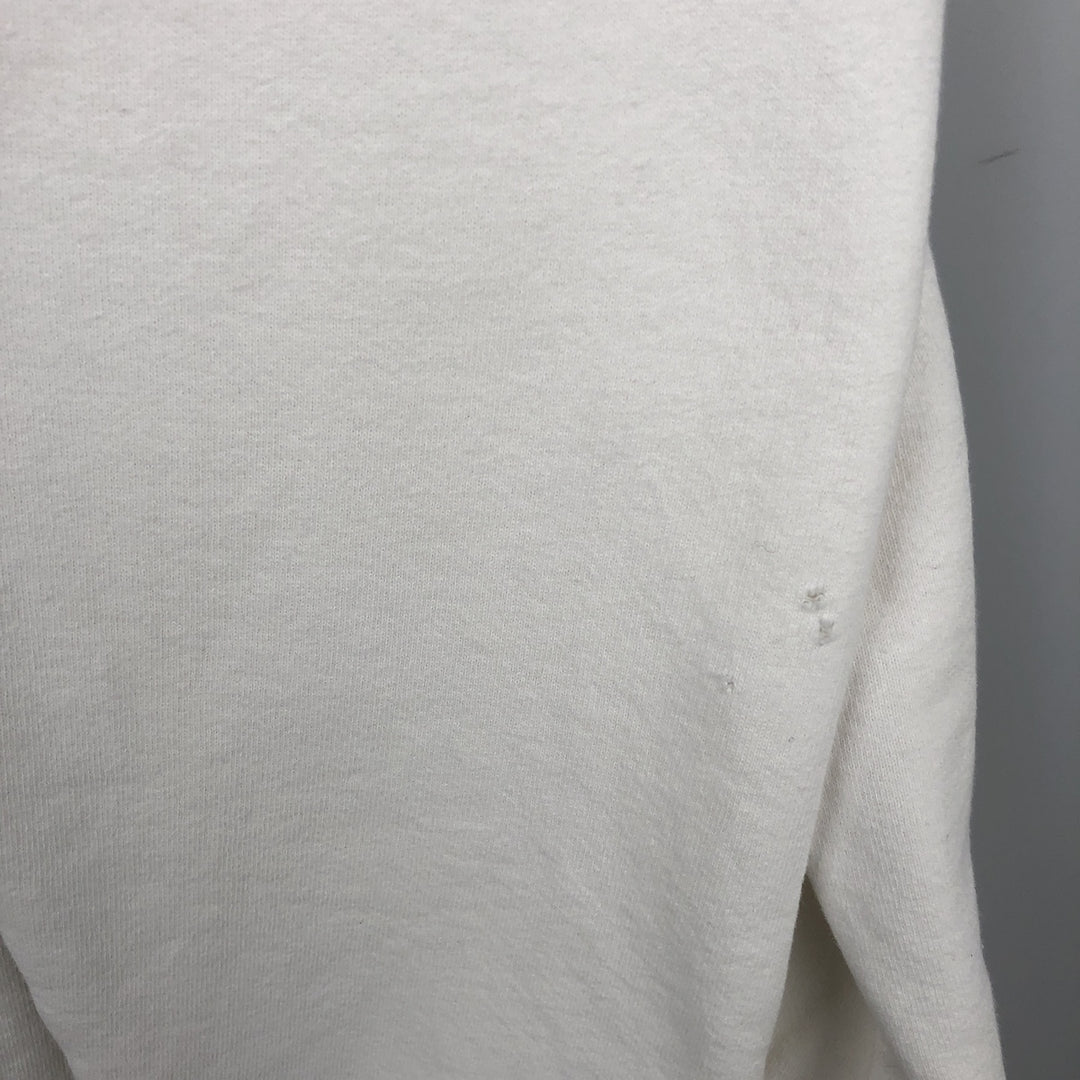 90'S Hard Rock Cafe Advertising Sweatshirt, Made in USA, Men's XL, Vintage cotton white type Vintage Second Hand