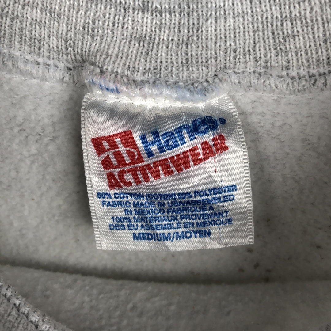 Vintage 90s-00'S Hanes Harley-Davidson Advertising Sweatshirt, Men's Size Medium cotton gray type Vintage Second Hand