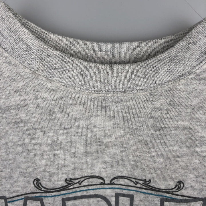 Vintage 90s-00'S Hanes Harley-Davidson Advertising Sweatshirt, Men's Size Medium cotton gray type Vintage Second Hand