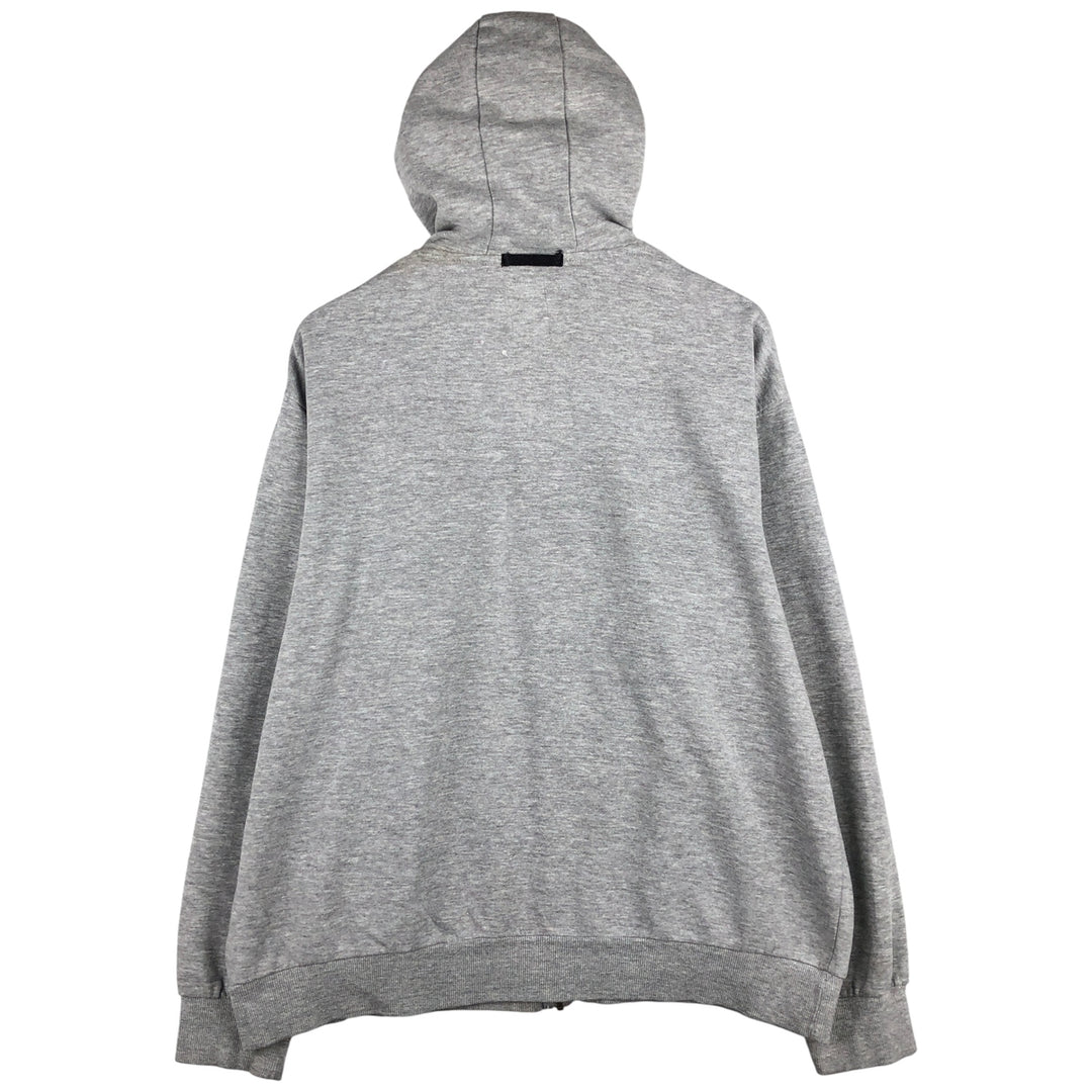 Dickies Sweat Full Zip Hoodie Men's XL cotton gray type Vintage Second Hand