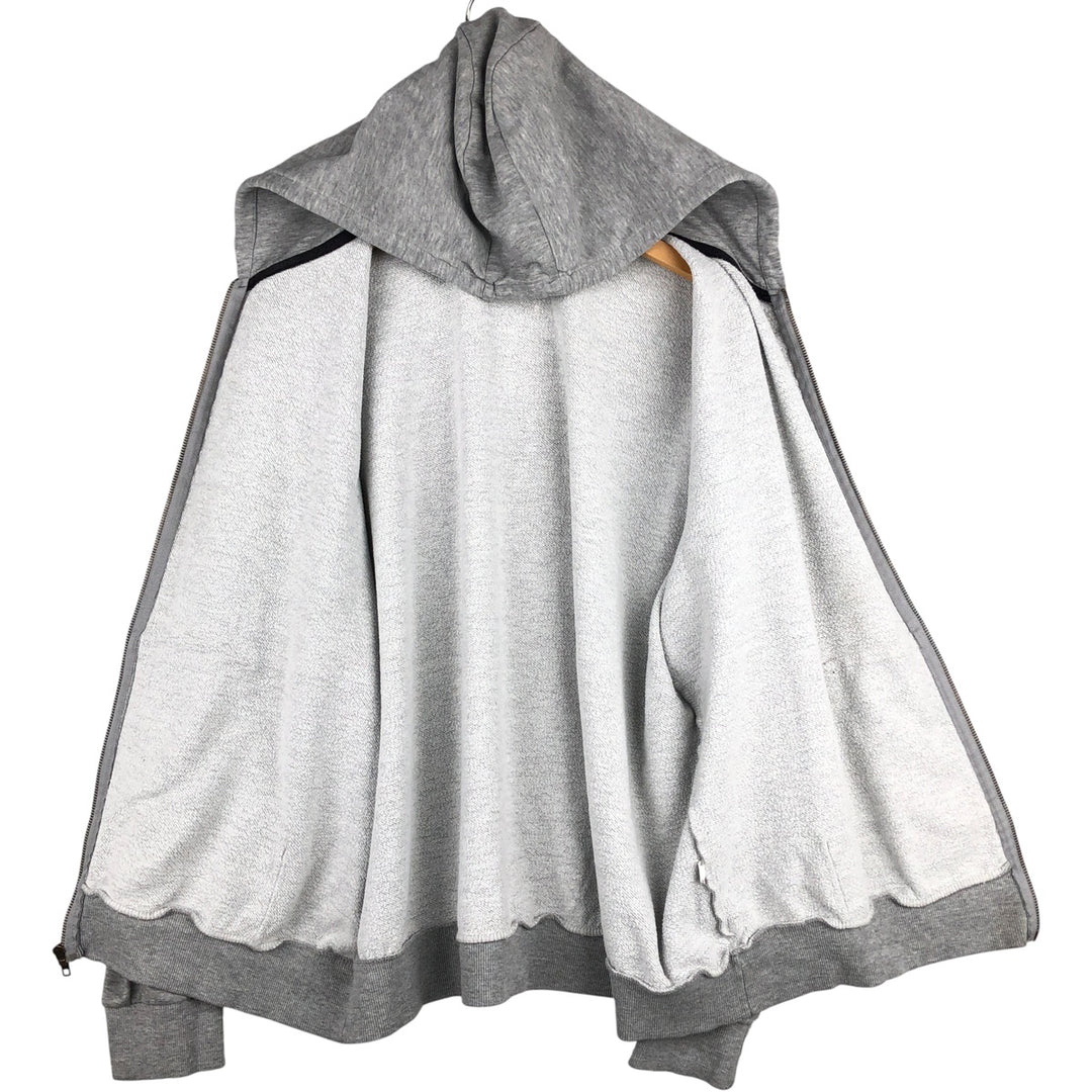 Dickies Sweat Full Zip Hoodie Men's XL cotton gray type Vintage Second Hand
