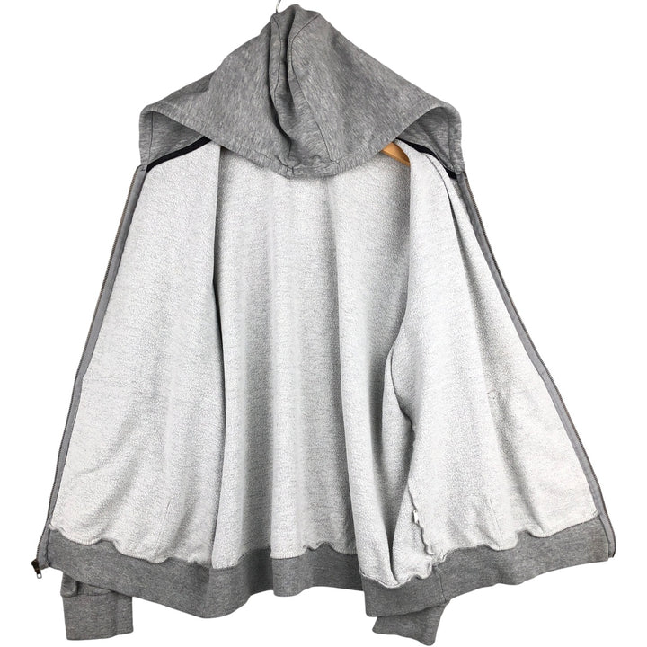 Dickies Sweat Full Zip Hoodie Men's XL cotton gray type Vintage Second Hand