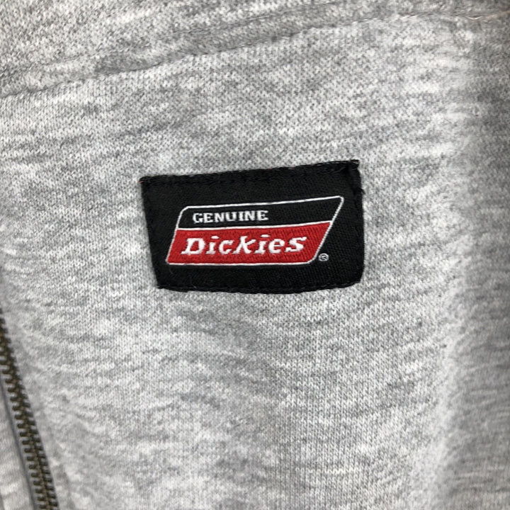 Dickies Sweat Full Zip Hoodie Men's XL cotton gray type Vintage Second Hand