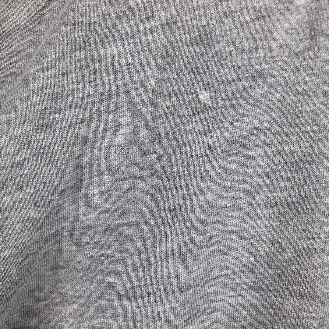 Dickies Sweat Full Zip Hoodie Men's XL cotton gray type Vintage Second Hand