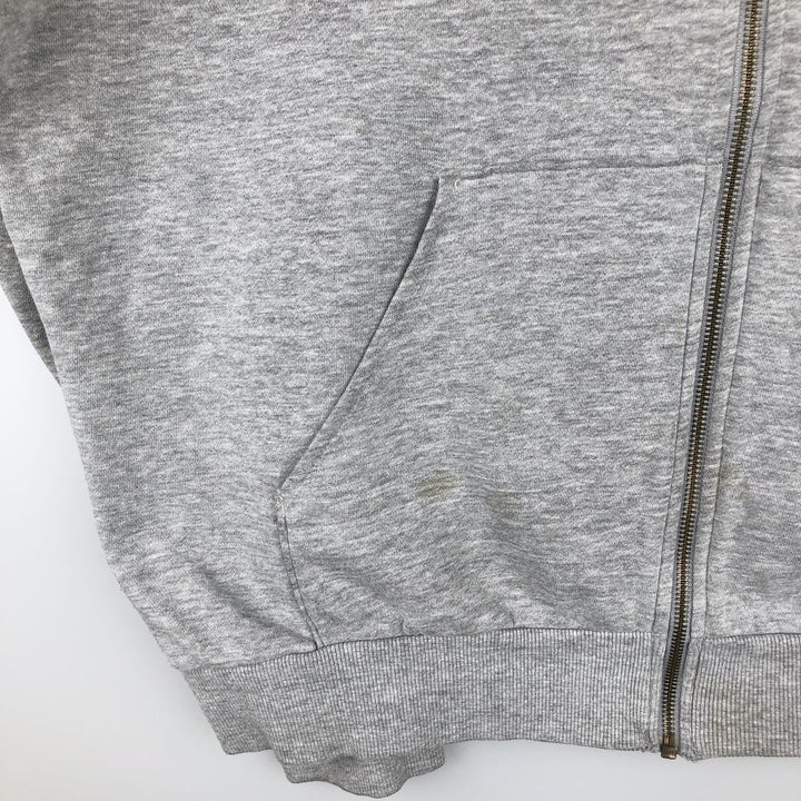 Dickies Sweat Full Zip Hoodie Men's XL cotton gray type Vintage Second Hand