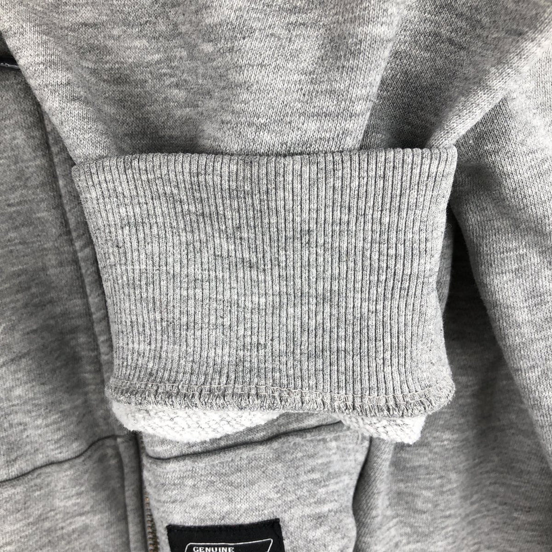 Dickies Sweat Full Zip Hoodie Men's XL cotton gray type Vintage Second Hand