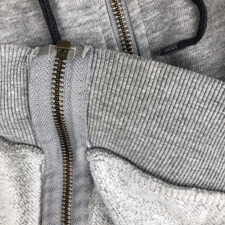 Dickies Sweat Full Zip Hoodie Men's XL cotton gray type Vintage Second Hand