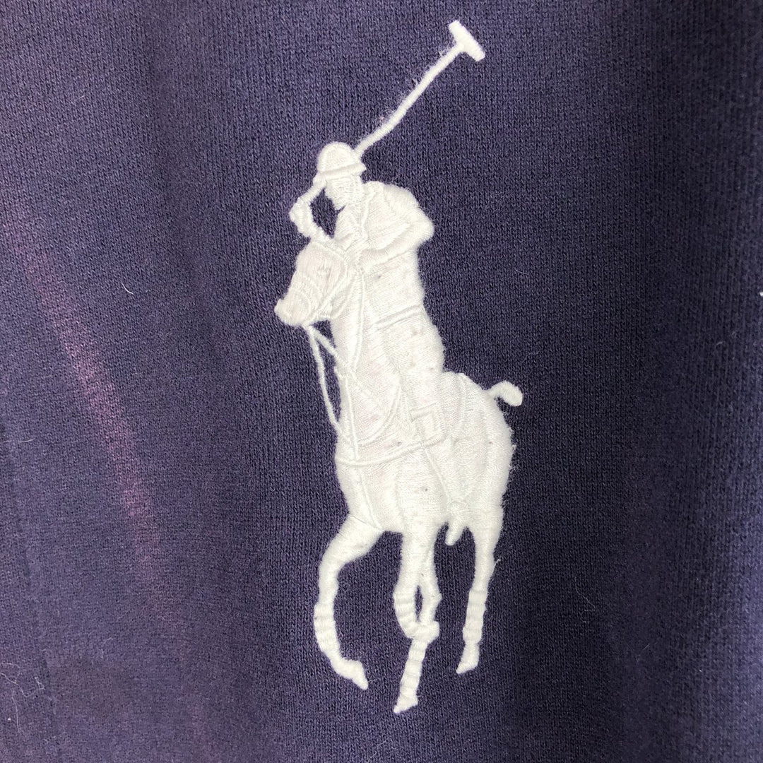 Ralph Lauren POLO by Ralph Lauren Sweat Full Zip Hoodie Men's L size cotton navy blue type Vintage Second Hand