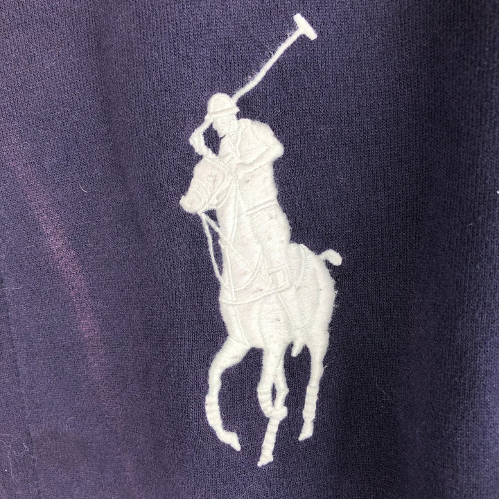 Ralph Lauren POLO by Ralph Lauren Sweat Full Zip Hoodie Men's L size cotton navy blue type Vintage Second Hand
