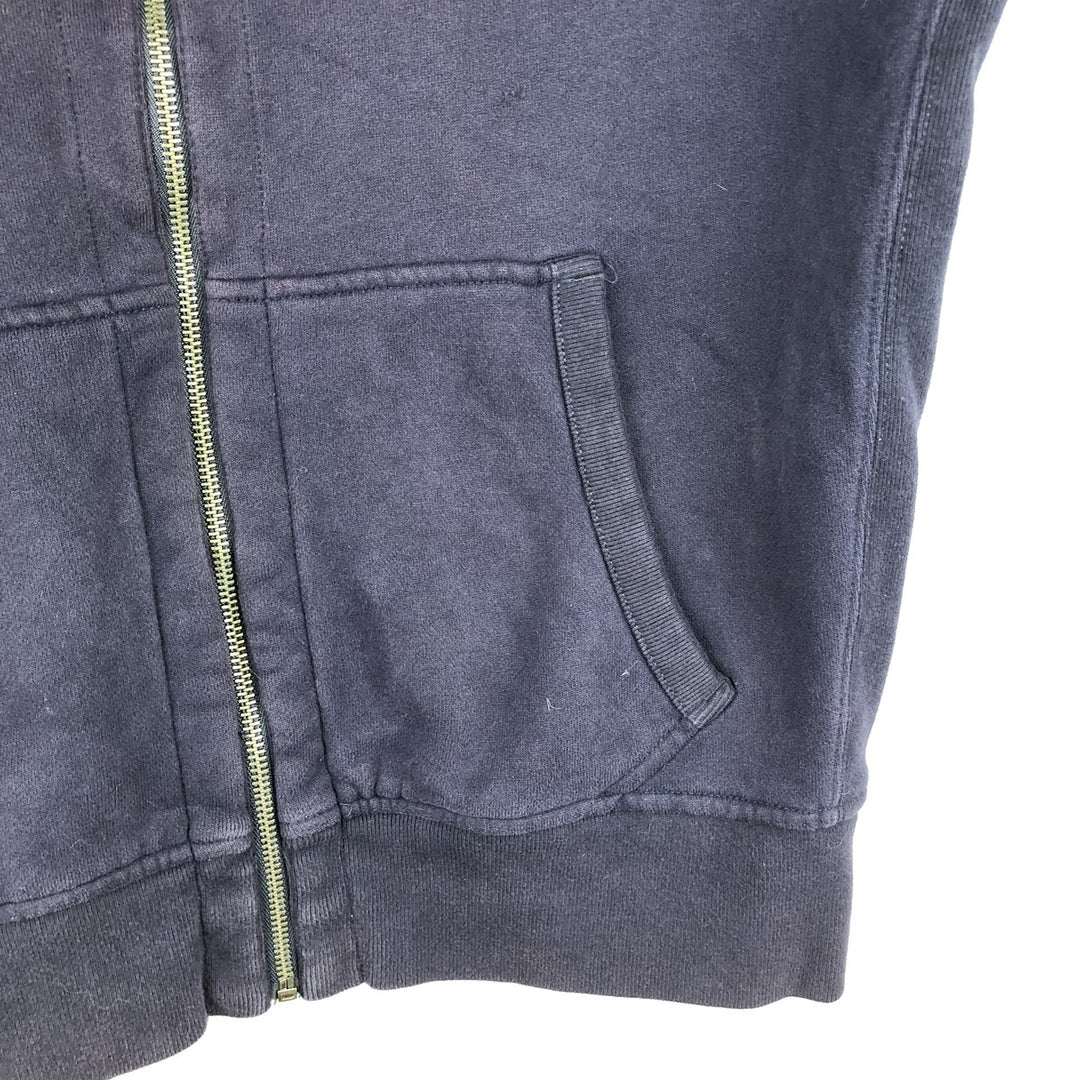 Ralph Lauren POLO by Ralph Lauren Sweat Full Zip Hoodie Men's L size cotton navy blue type Vintage Second Hand