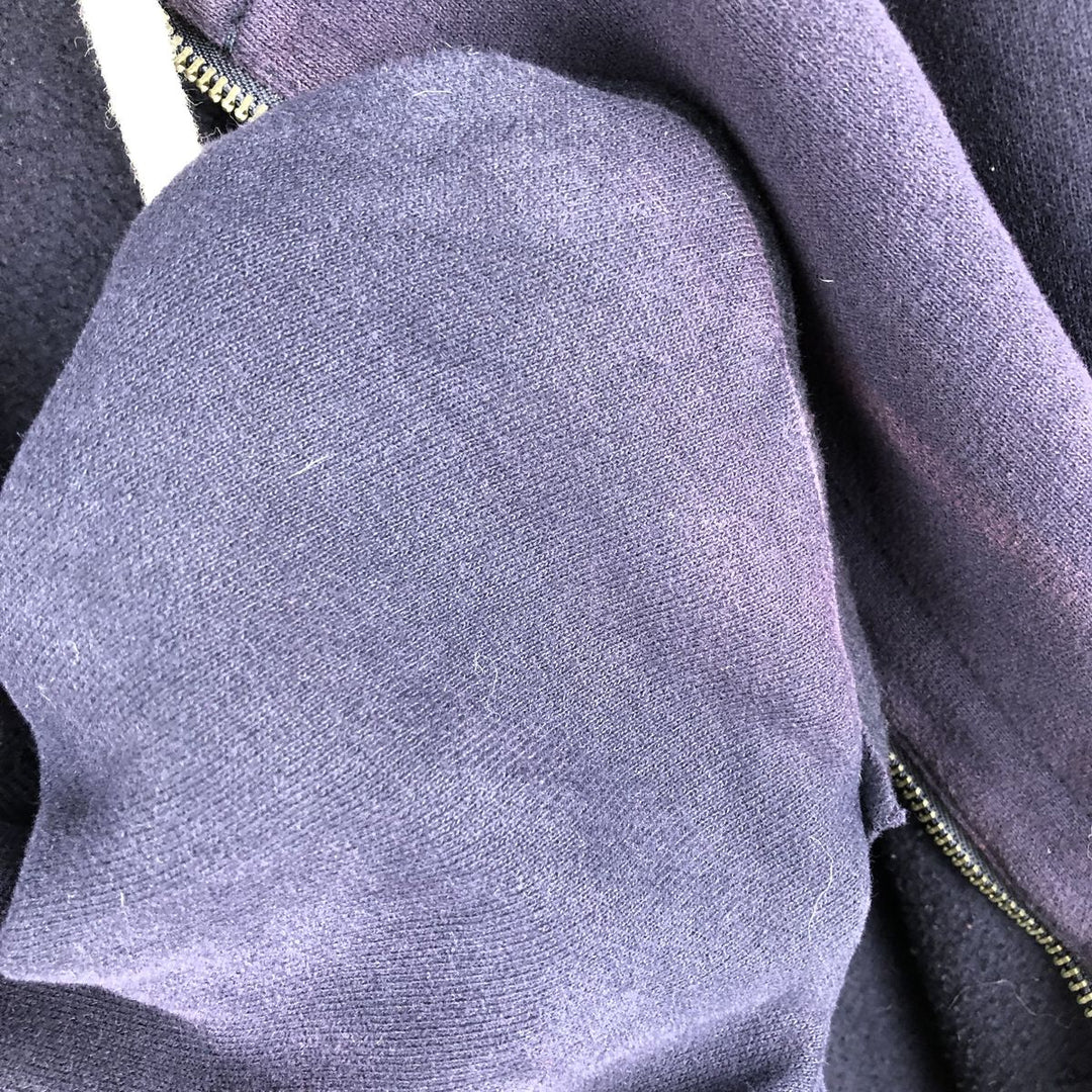 Ralph Lauren POLO by Ralph Lauren Sweat Full Zip Hoodie Men's L size cotton navy blue type Vintage Second Hand