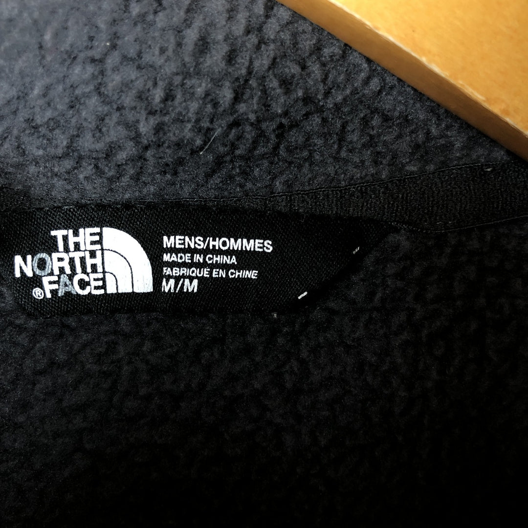 The North Face Fleece Full Zip Hoodie, Men's Size M polyester gray type Vintage Second Hand