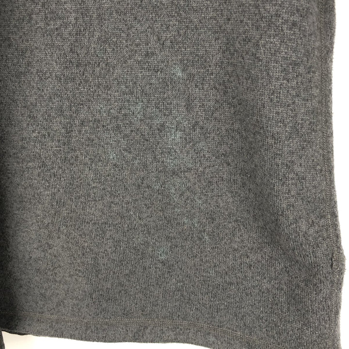 The North Face Fleece Full Zip Hoodie, Men's Size M polyester gray type Vintage Second Hand