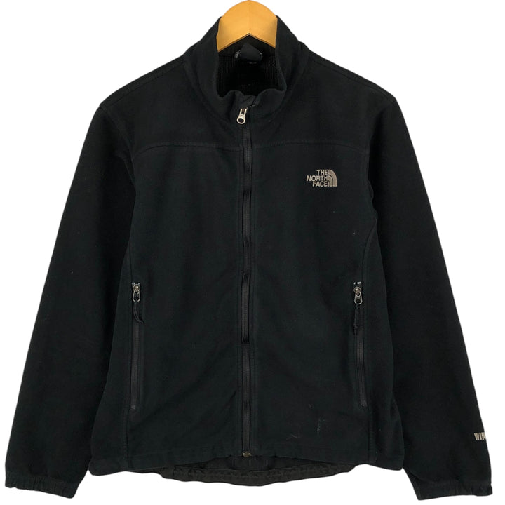 THE NORTH FACE WINDWALL Fleece Jacket, Men's M size unclear black type Vintage Second Hand
