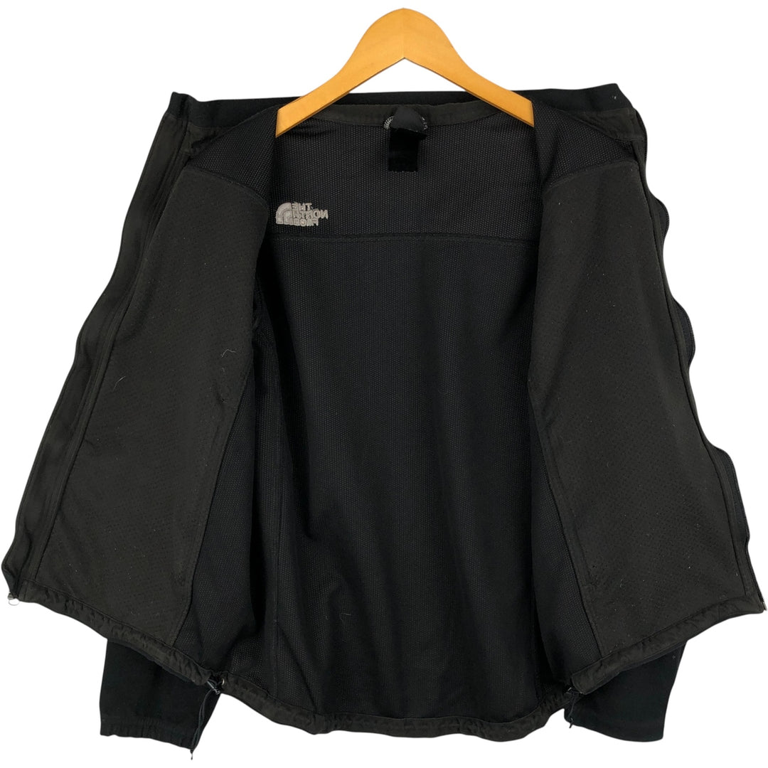 THE NORTH FACE WINDWALL Fleece Jacket, Men's M size unclear black type Vintage Second Hand