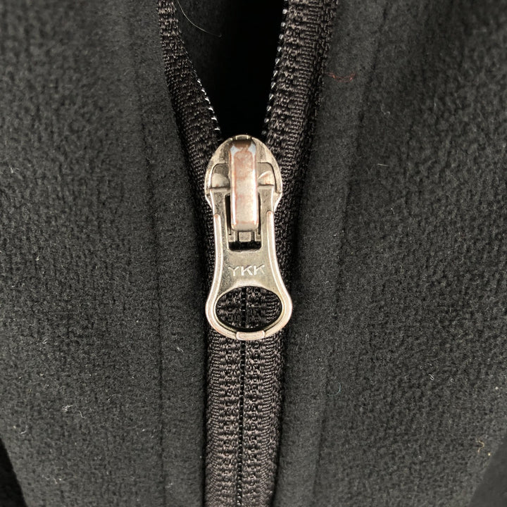 THE NORTH FACE WINDWALL Fleece Jacket, Men's M size unclear black type Vintage Second Hand