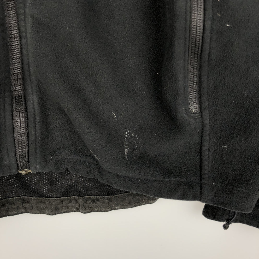 THE NORTH FACE WINDWALL Fleece Jacket, Men's M size unclear black type Vintage Second Hand