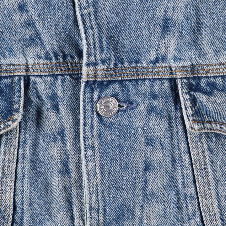 GAP Padded Denim Jacket, Made in USA, Men's Size Small cotton blue type Vintage Second Hand