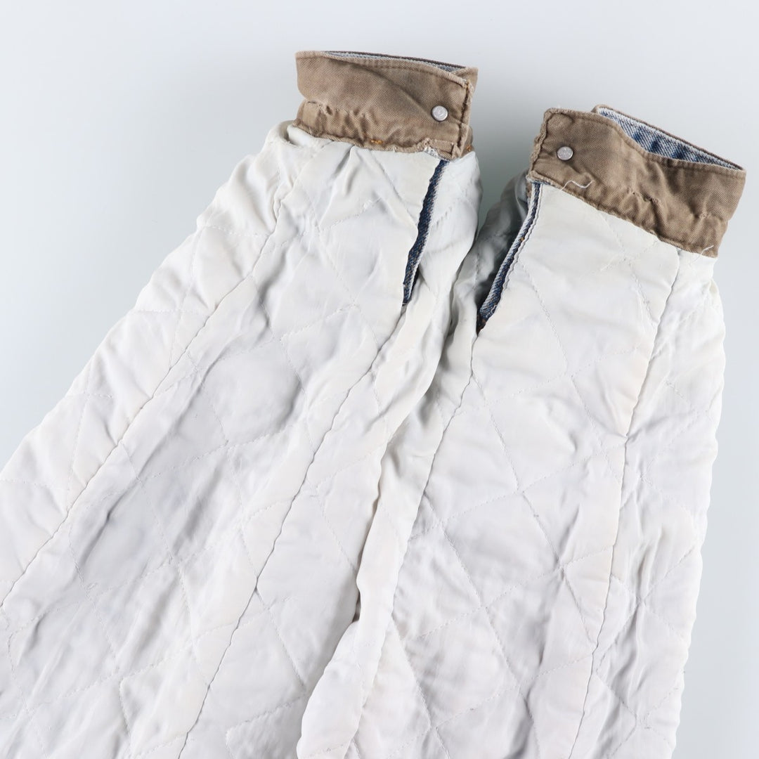 GAP Padded Denim Jacket, Made in USA, Men's Size Small cotton blue type Vintage Second Hand