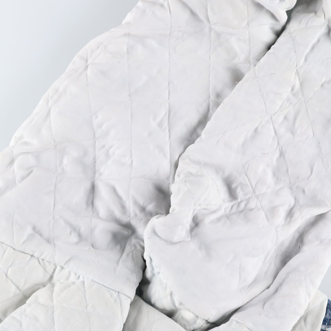 GAP Padded Denim Jacket, Made in USA, Men's Size Small cotton blue type Vintage Second Hand