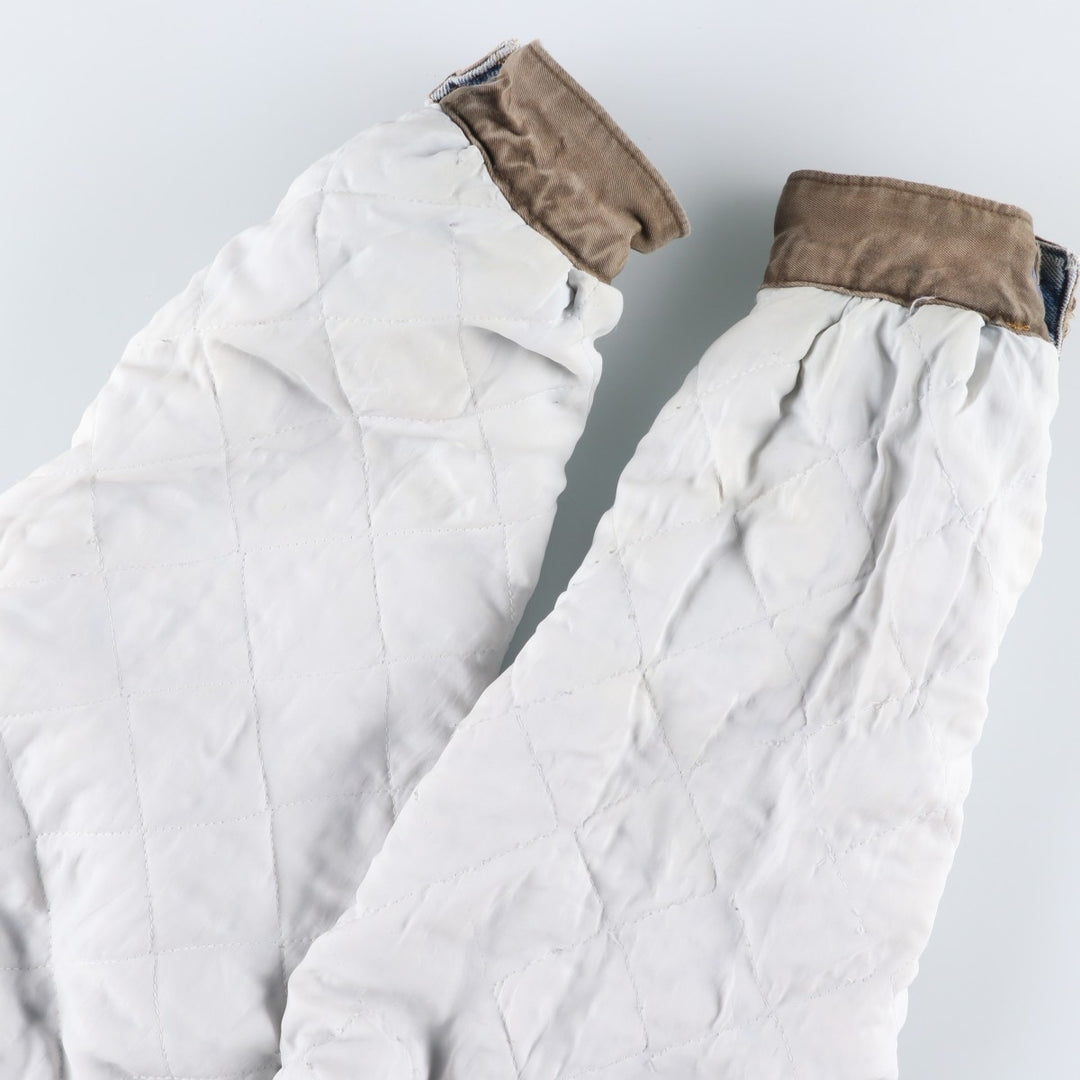 GAP Padded Denim Jacket, Made in USA, Men's Size Small cotton blue type Vintage Second Hand