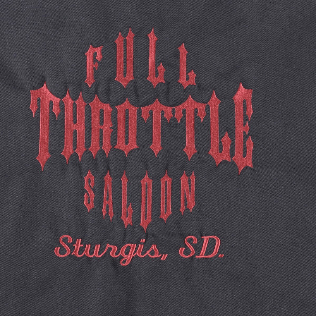 90'S Red Kap padded work jacket, men's size L, vintage polyester gray type Vintage Second Hand