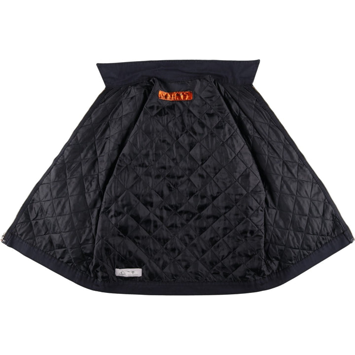 90'S Red Kap padded work jacket, men's size L, vintage polyester black type Vintage Second Hand