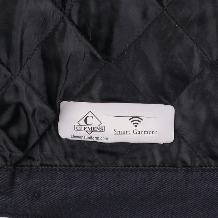 90'S Red Kap padded work jacket, men's size L, vintage polyester black type Vintage Second Hand