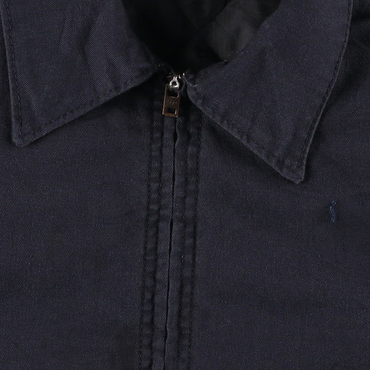 90'S Red Kap padded work jacket, men's size L, vintage polyester black type Vintage Second Hand