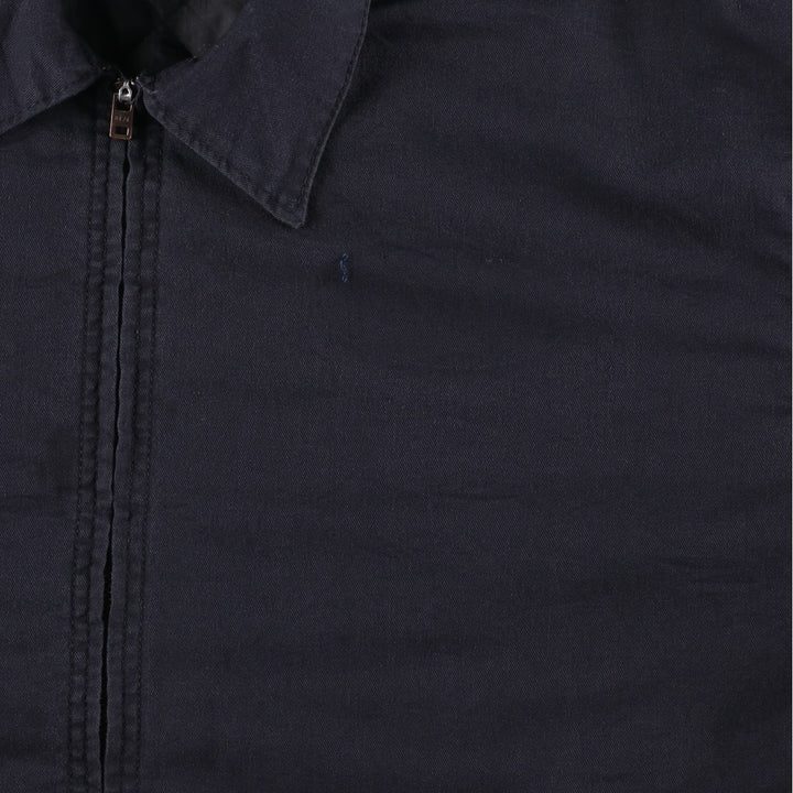 90'S Red Kap padded work jacket, men's size L, vintage polyester black type Vintage Second Hand