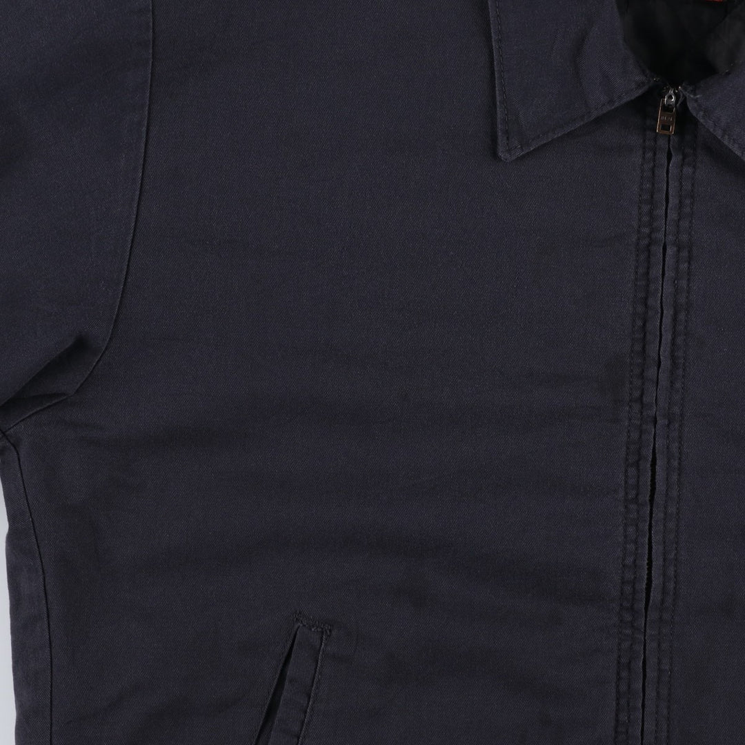 90'S Red Kap padded work jacket, men's size L, vintage polyester black type Vintage Second Hand