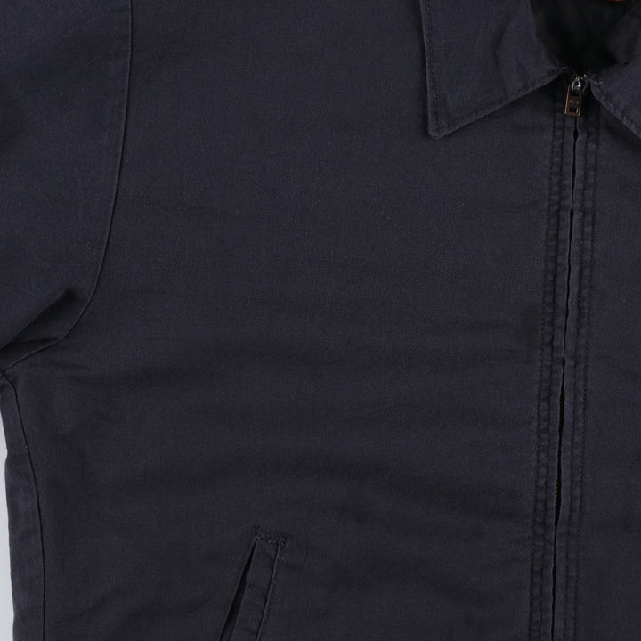 90'S Red Kap padded work jacket, men's size L, vintage polyester black type Vintage Second Hand