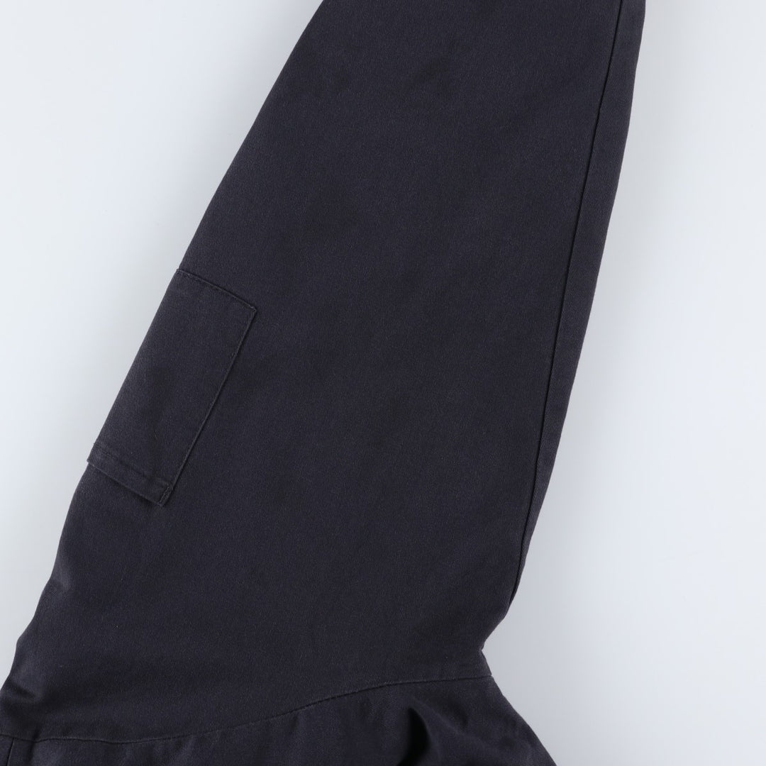 90'S Red Kap padded work jacket, men's size L, vintage polyester black type Vintage Second Hand